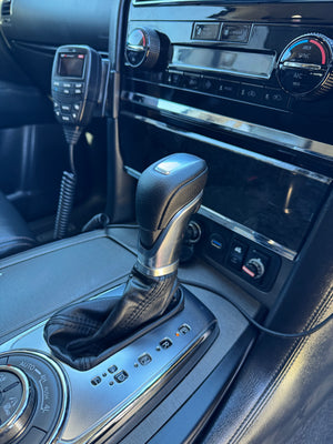 Nissan Y62 Shift Knob Black & Silver 2013-2024