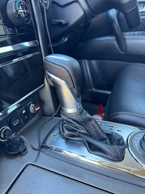 Nissan Y62 Shift Knob Black & Silver 2013-2024