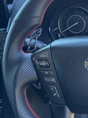 Y62 Steering wheel paddle shifter